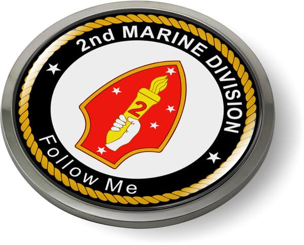 USMC - 2nd Marine Division Emblem